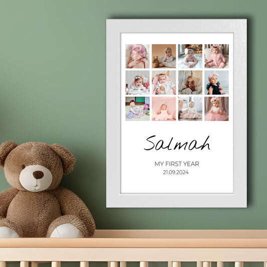 My First Year Frame - Design 1