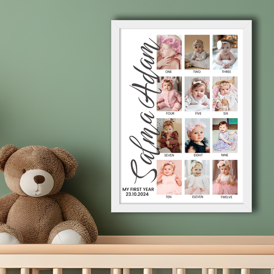 My First Year Frame - Design 2