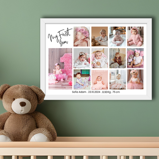 My First Year Frame - Design 5