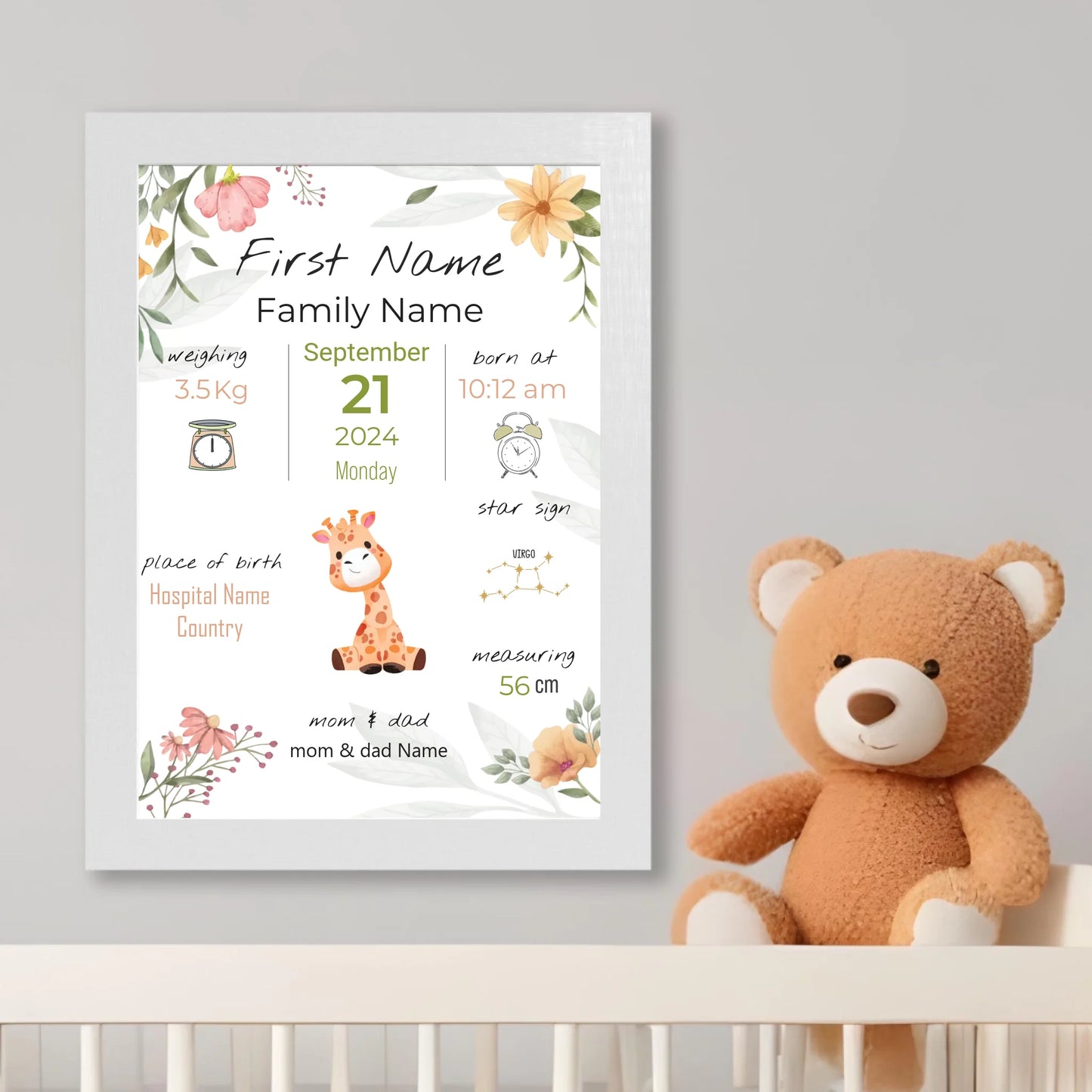 Newborn Frame  - Design 2