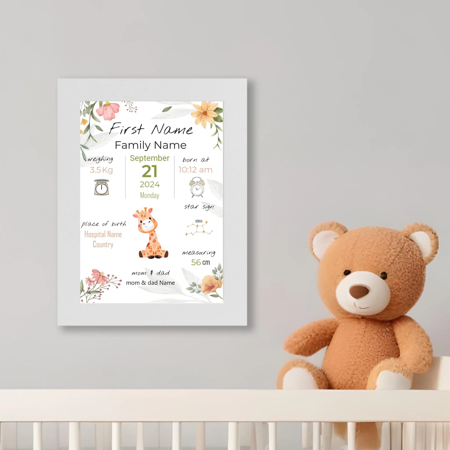 Newborn Frame  - Design 2